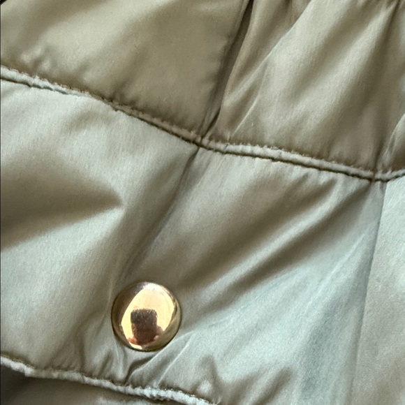 J. Crew Sage Green Women's Puffer Coat - Picture 4 of 11